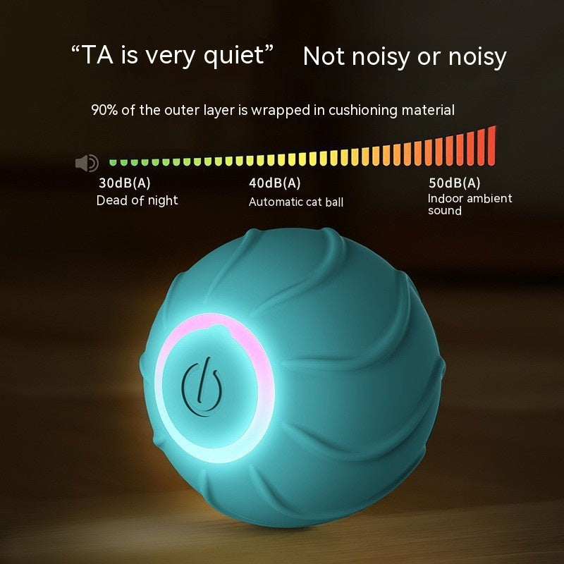 Balle interactive automatique chat