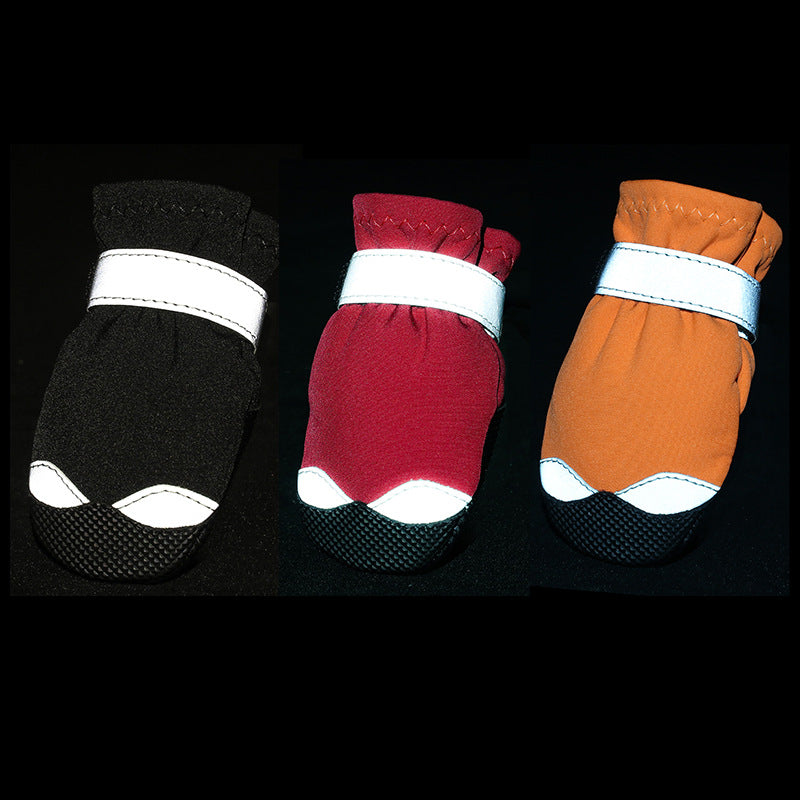 Bottes de neige chien (lot de 4)