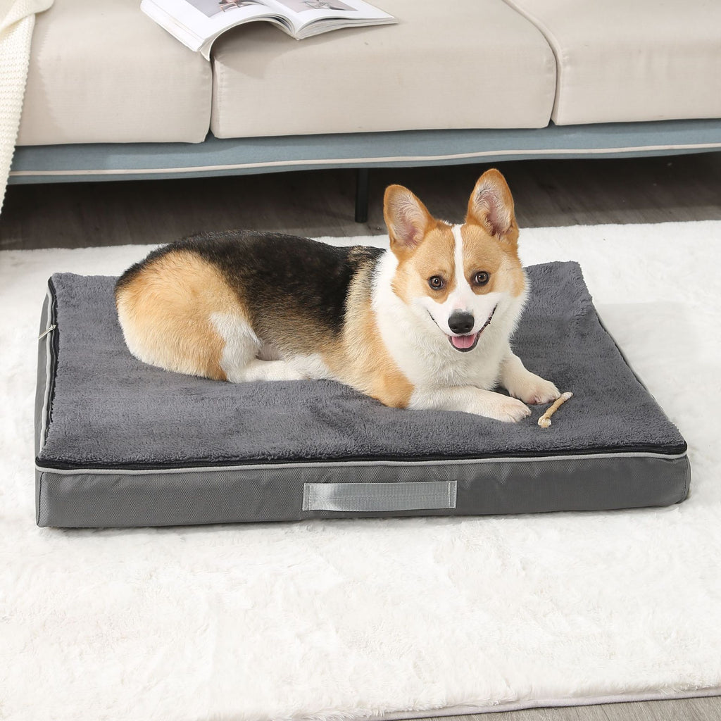 Matelas orthopédique mémoire de forme — coussin pour chien | Rundavo