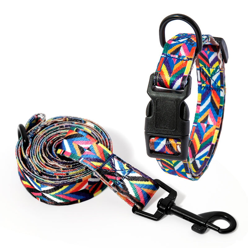 Collier imprimé à boucle rapide
