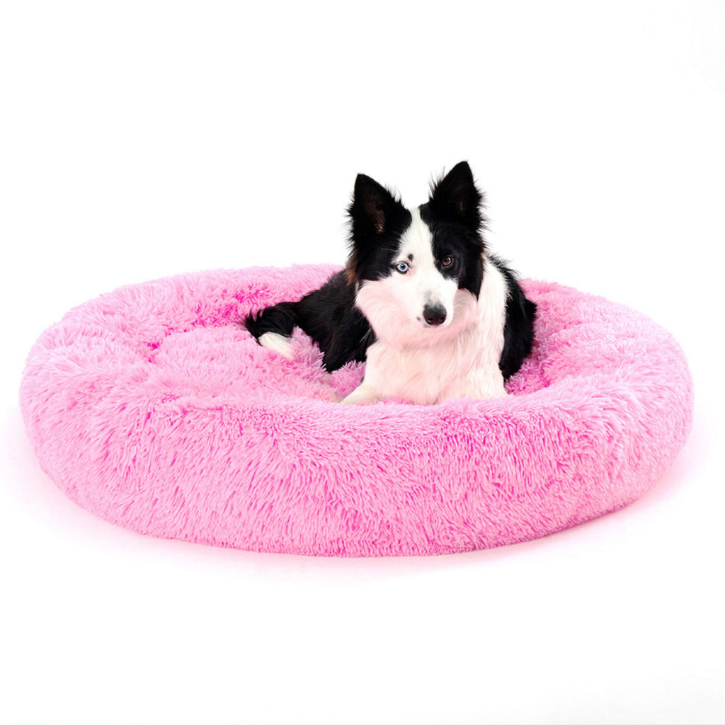 Panier donut apaisant — couchage pour chien et chat (4) | Rundavo