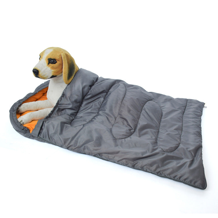 Sac de couchage chien camping hiver — plaid pour chien | Rundavo