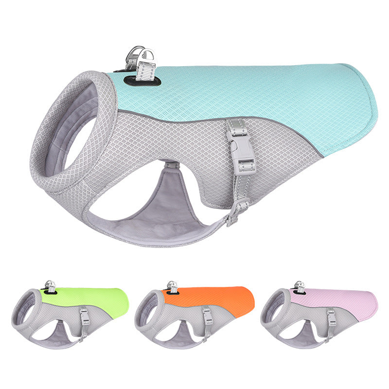 Gilet rafraîchissant chien — vêtement pour chien (2) | Rundavo