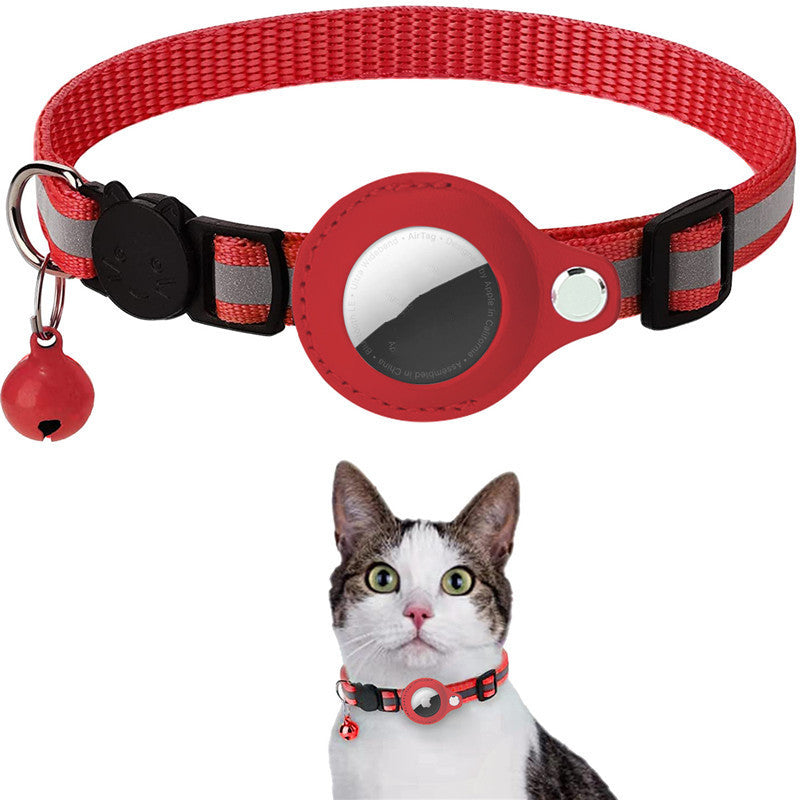 Collier porte-AirTag réfléchissant — collier réglable pour chien et chat (5) | Rundavo