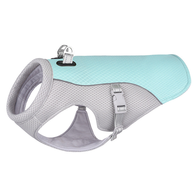 Gilet rafraîchissant chien — vêtement pour chien (3) | Rundavo