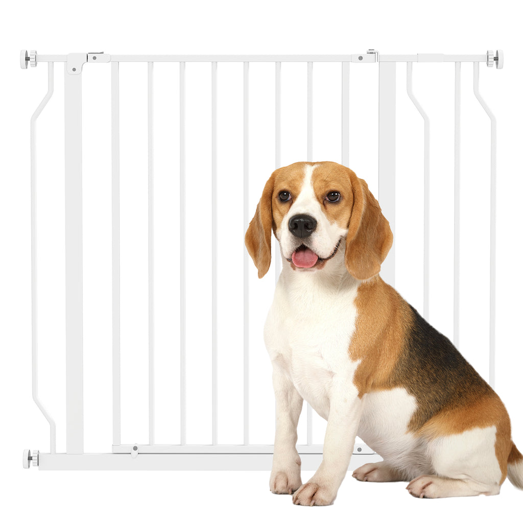 Barrière de sécurité chien à pression, 75-95 cm – barrière pour chien | Rundavo
