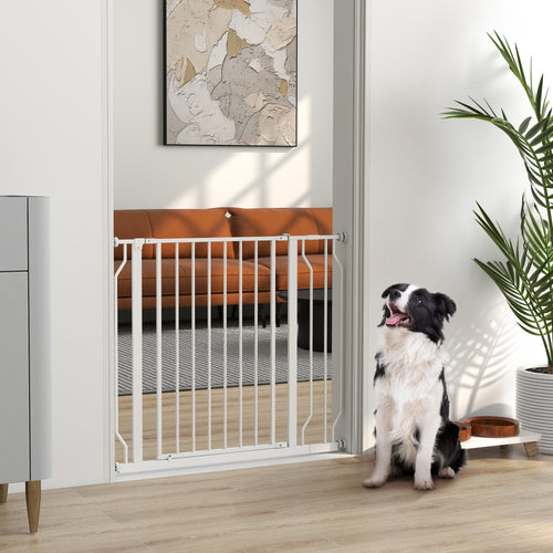 Barrière de sécurité chien à pression, 75-95 cm – barrière pour chien | Rundavo
