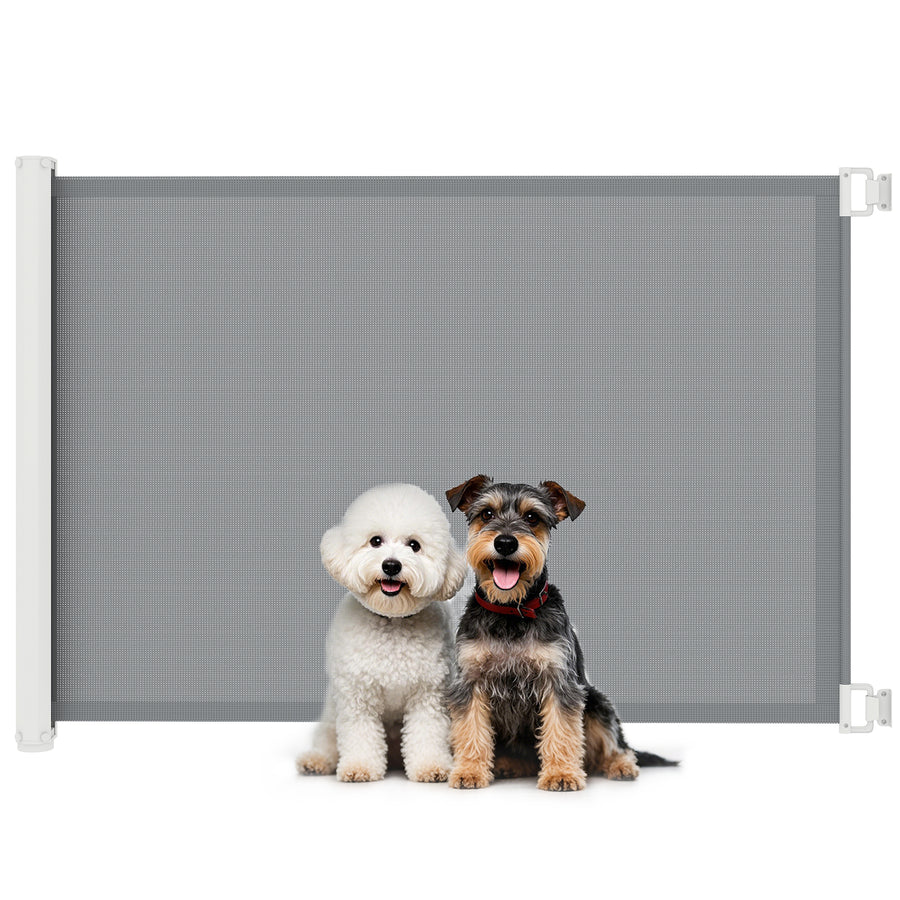 Barrière rétractable pour chien et chat, 115 x 83 cm – barrière pour chien | Rundavo