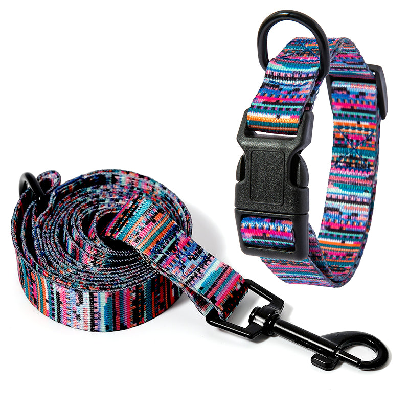 Collier imprimé à boucle rapide