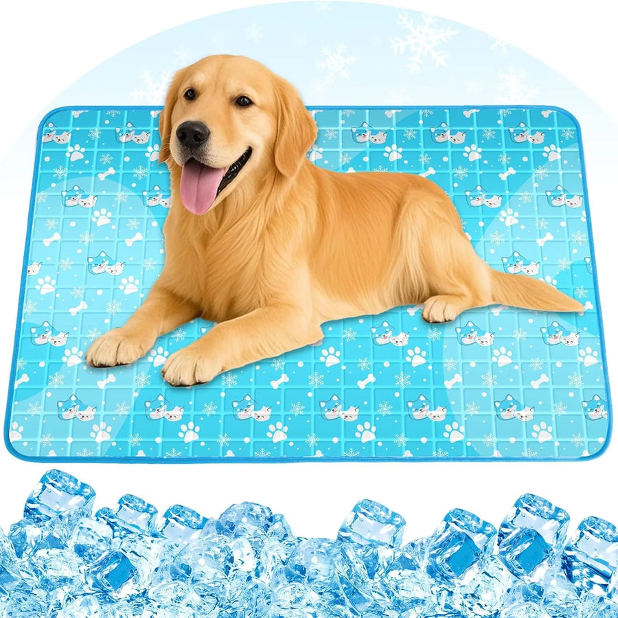 Tapis rafraîchissant gel auto-actif — tapis d'occupation pour chien | Rundavo