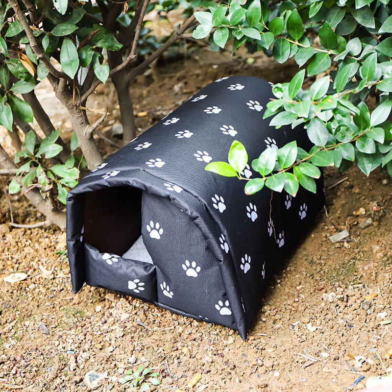 Abri chat extérieur isolé et imperméable — mobilier pour chat (5) | Rundavo