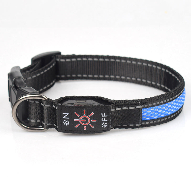 Collier LED rechargeable USB — collier pour chien (4) | Rundavo