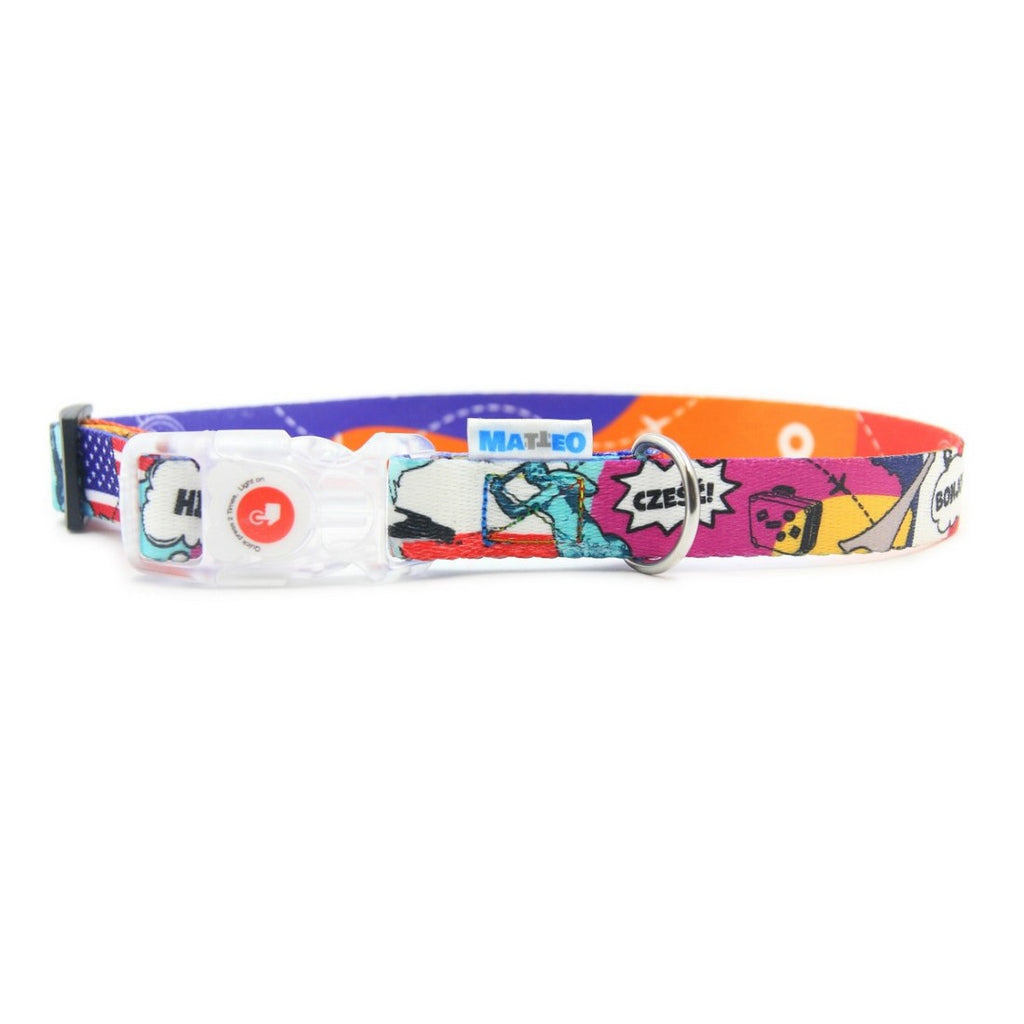 Collier LED — collier réglable pour chien et chat | Rundavo