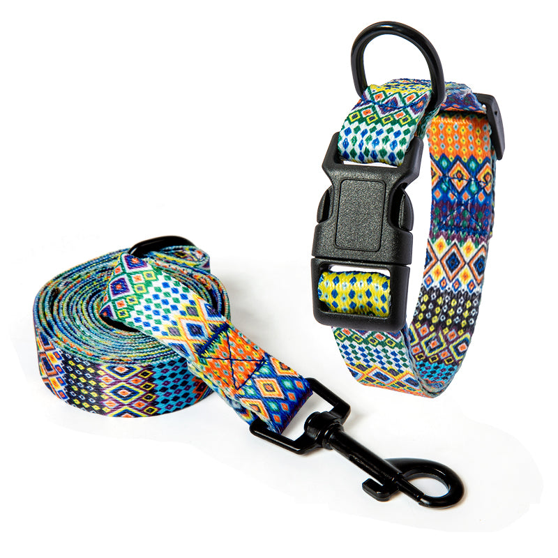 Collier imprimé à boucle rapide