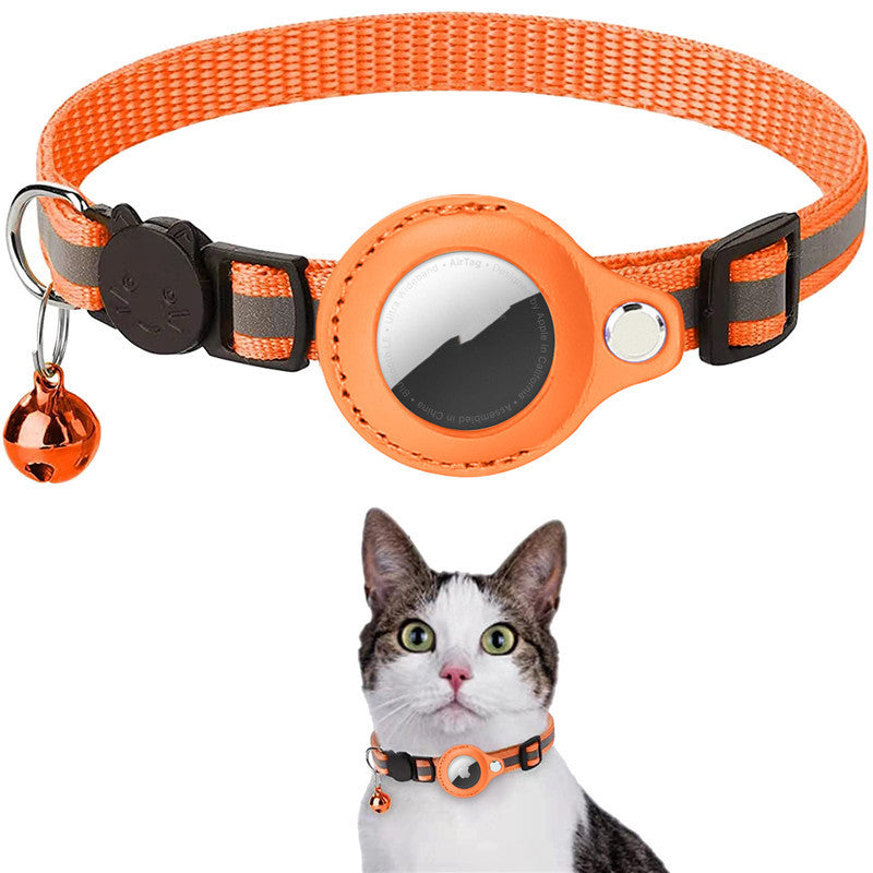 Collier porte-AirTag réfléchissant — collier pour chien et chat | Rundavo