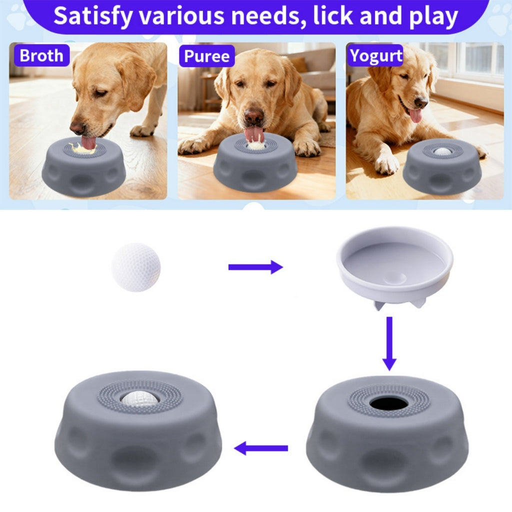 Gamelle anti-glouton à spirale — écuelle pour chien et chat (3) | Rundavo