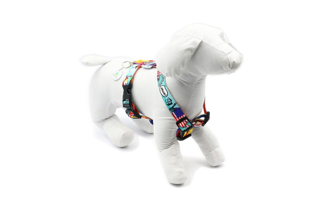 Harnais Nylon — harnais pour chien et chat (3) | Rundavo