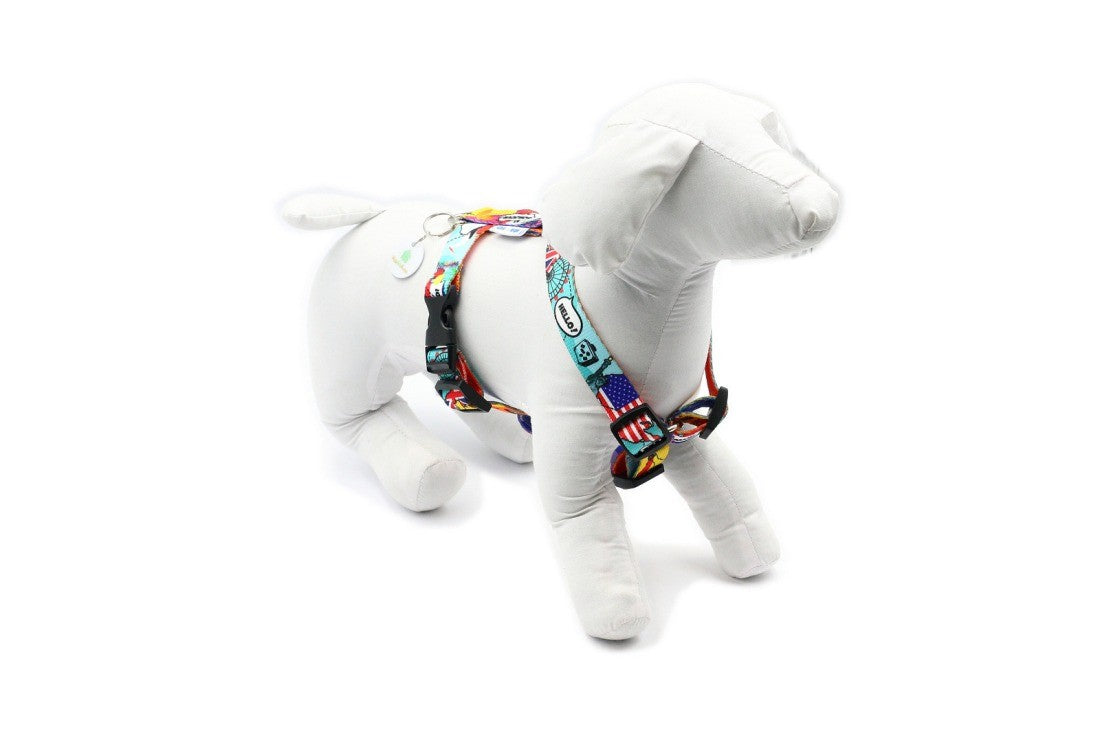 Harnais Nylon — harnais pour chien et chat (3) | Rundavo